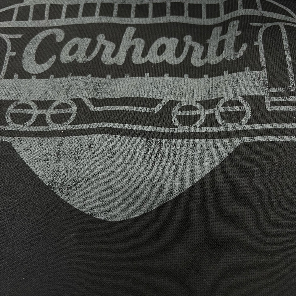 Carhartt womens Oversized-fit Midweight Hooded Heart‎ Graphic Sweatshirt - Picture 5 of 6